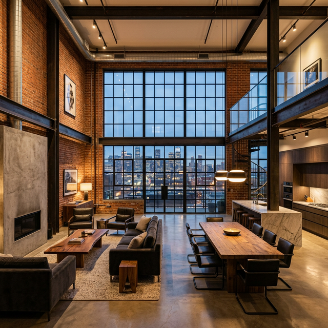 Loft industriel de prestige
